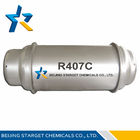 Refrigerante de la mezcla de la pureza R407c del refrigerante 99,8% del OEM de R407c para los sistemas de aire acondicionado