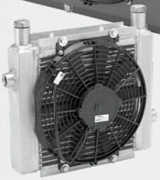 Cambiador de calor hidráulico de aluminio de la aleta de la placa, refrigerador de aceite del alto rendimiento