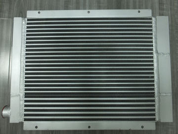 Placa y cambiador de calor de aluminio soldados vacío de la aleta con alta eficacia de la transferencia de calor