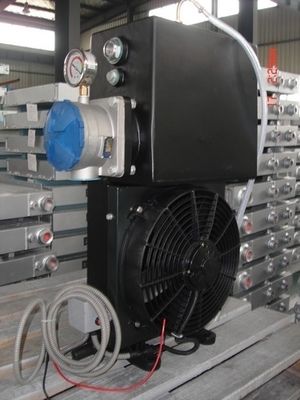 Sistema de enfriamiento modificado para requisitos particulares de la placa y del cambiador de calor de la aleta con la fan