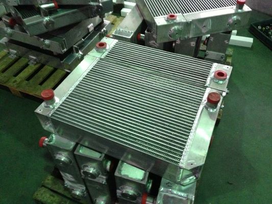 Cambiador de calor de aluminio de la Placa-barra usado para el enfriamiento del motor