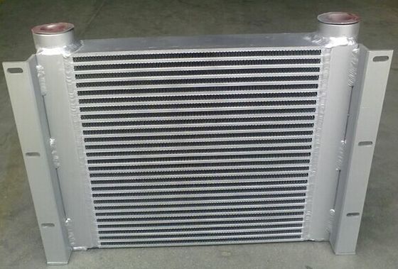 Placa y cambiador de calor de aluminio soldados acuerdo de la aleta, OEM&ODM
