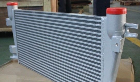 Camión pesado de aluminio del sistema hydráulico del refrigerador de aire del aceite de la placa y del cambiador de calor de la aleta