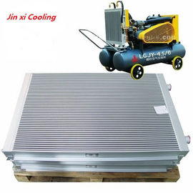 la Placa-aleta combinó el radiador del cambiador de calor, refrigerador del aceite-aire para el compresor de aire del tornillo
