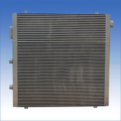 Limpie el radiador de aluminio soldado del cambiador con la aspiradora de calor del compresor de aire, barra 2-40
