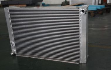 Cambiador de calor de aluminio resistente de la aleta de la placa de la vibración para el compresor de aire