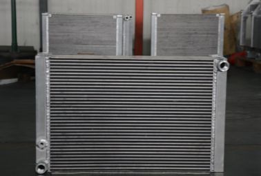 Cambiador de calor de aluminio resistente de la aleta de la placa de la vibración para el compresor de aire