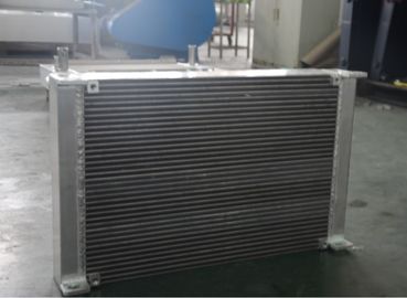 Cambiador de calor de aluminio resistente de la aleta de la placa de la vibración para el compresor de aire