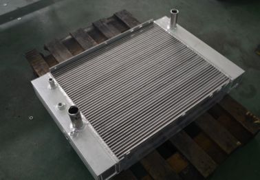 Cambiador de calor de desplazamiento industrial de la aleta de la placa del radiador del compresor de la paleta