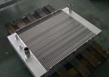 Cambiador de calor de desplazamiento industrial de la aleta de la placa del radiador del compresor de la paleta