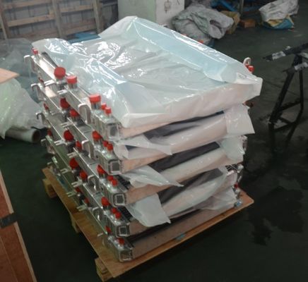 Cambiador de calor de aluminio del compresor de aire con bueno refrescando eficacia