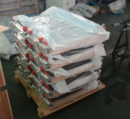 Cambiador de calor de aluminio del compresor de aire con bueno refrescando eficacia