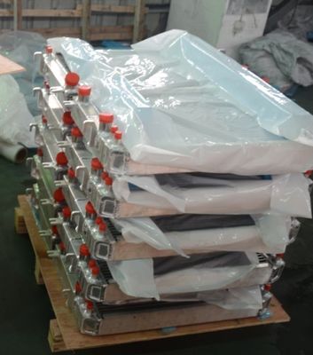Cambiador de calor de aluminio del compresor de aire con bueno refrescando eficacia