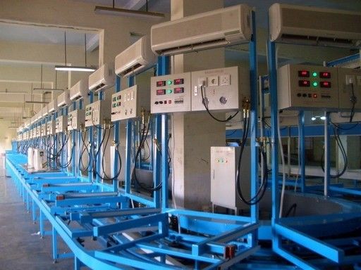 Cadena de producción electrónica del acondicionador de aire