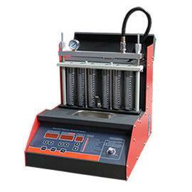 Máquina ultrasónica del limpiador del inyector de combustible soportable con la pantalla LED