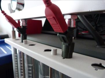 Máquina ultrasónica del limpiador del inyector de combustible soportable con la pantalla LED