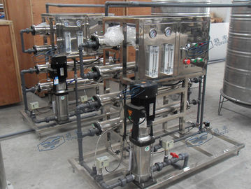 Máquina del purificador del agua del sistema de tratamiento de suministro de agua del intercambiador de iones RO