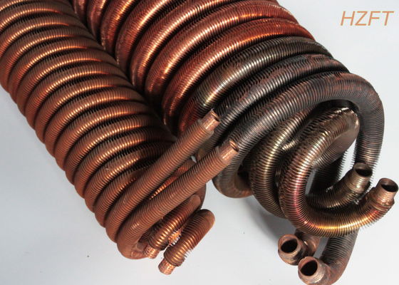 Los calentadores de agua Tankless integraron la bobina del tubo de cobre como cambiador de calor