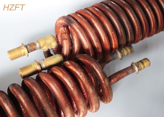 Los calentadores de agua Tankless integraron la bobina del tubo de cobre como cambiador de calor