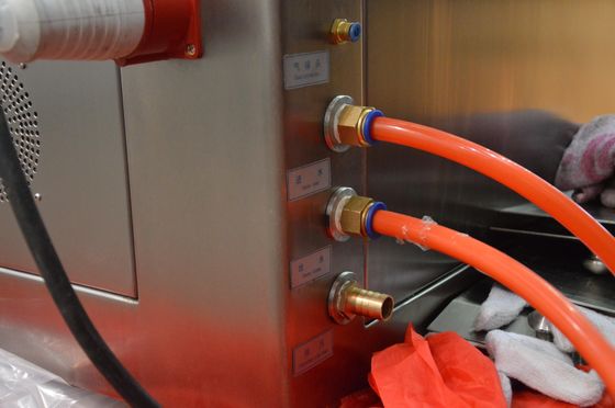 Máquina de granulación del polvo seco de la pantalla táctil de Siemens venida con el refrigerador de agua