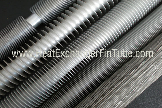 Serrated sacó los tubos de aleta de aluminio, tipo 3,2 del certificado EN10204