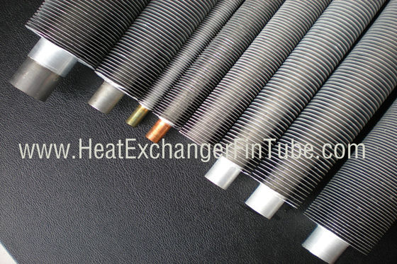B338 GR. El tubo Titanium de 2 SMLS, aluminio espiral sacó el tubo de aleta 1.245mmWT