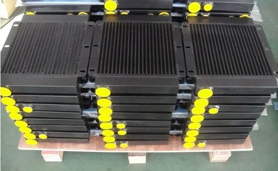 Vehículo de aluminio modificado para requisitos particulares del universal del refrigerador de aceite de la aleta de la placa