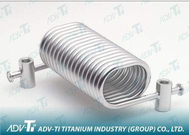 El titanio Titanium inconsútil del tubo GR2 ASTM B862 del OEM Gr1 soldó con autógena el tubo para los cambiadores de calor
