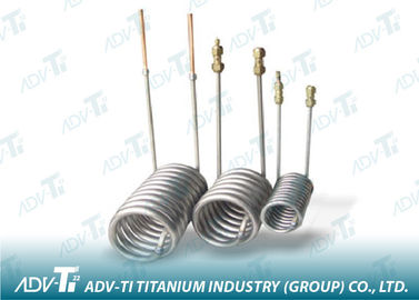 El titanio Titanium inconsútil del tubo GR2 ASTM B862 del OEM Gr1 soldó con autógena el tubo para los cambiadores de calor